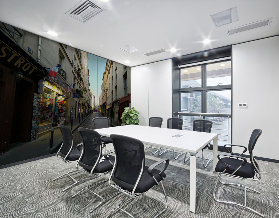 Streets of Paris -- Rue Mouffetard Wall Printing