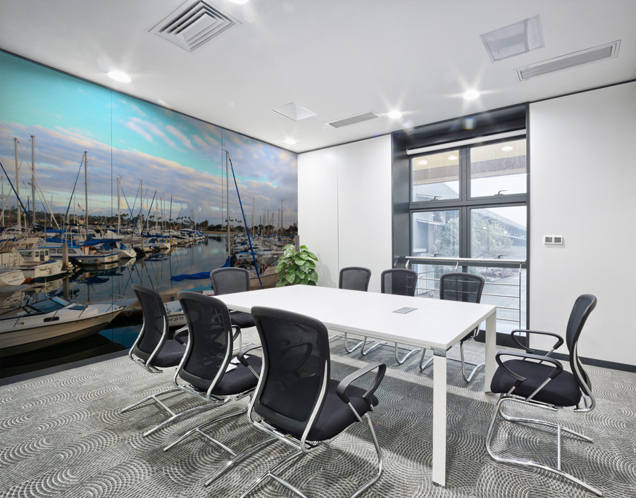 Sea of Boats Wall Printing