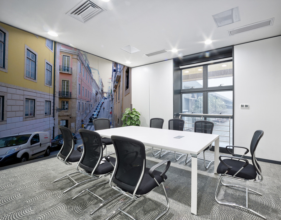 Streets of Lisbon Wall Printing