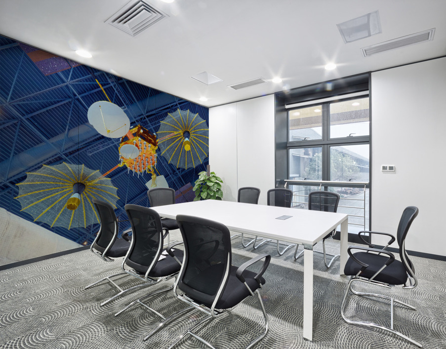 Satellite Wall Printing