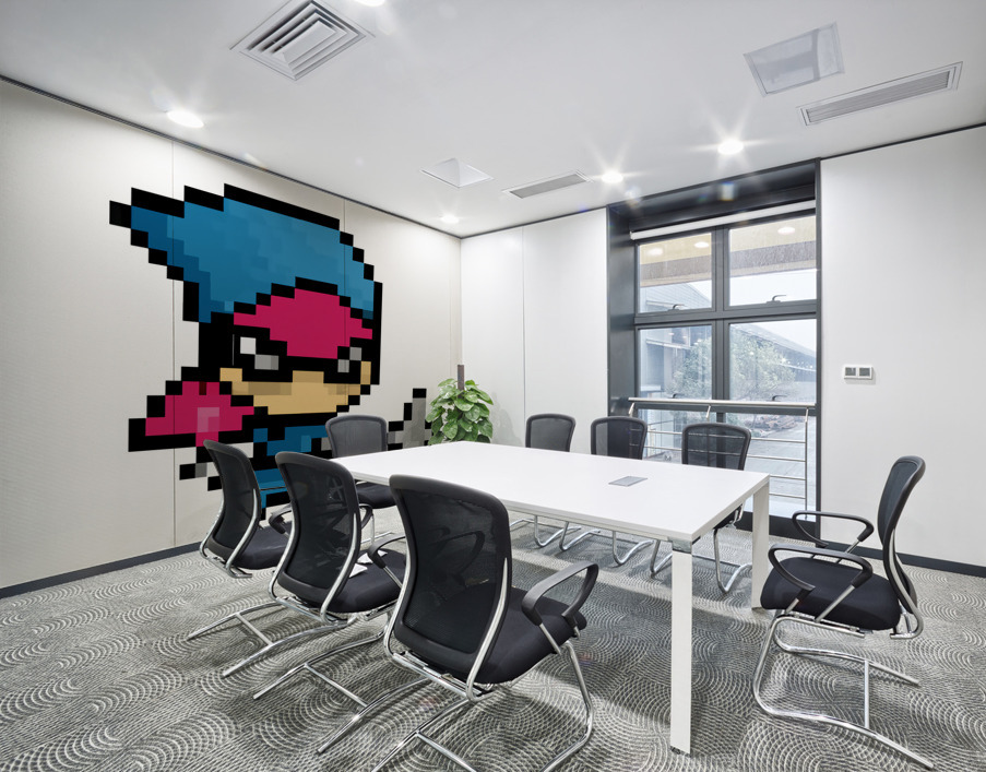 Baby Shark Ninja Miko Wall Printing