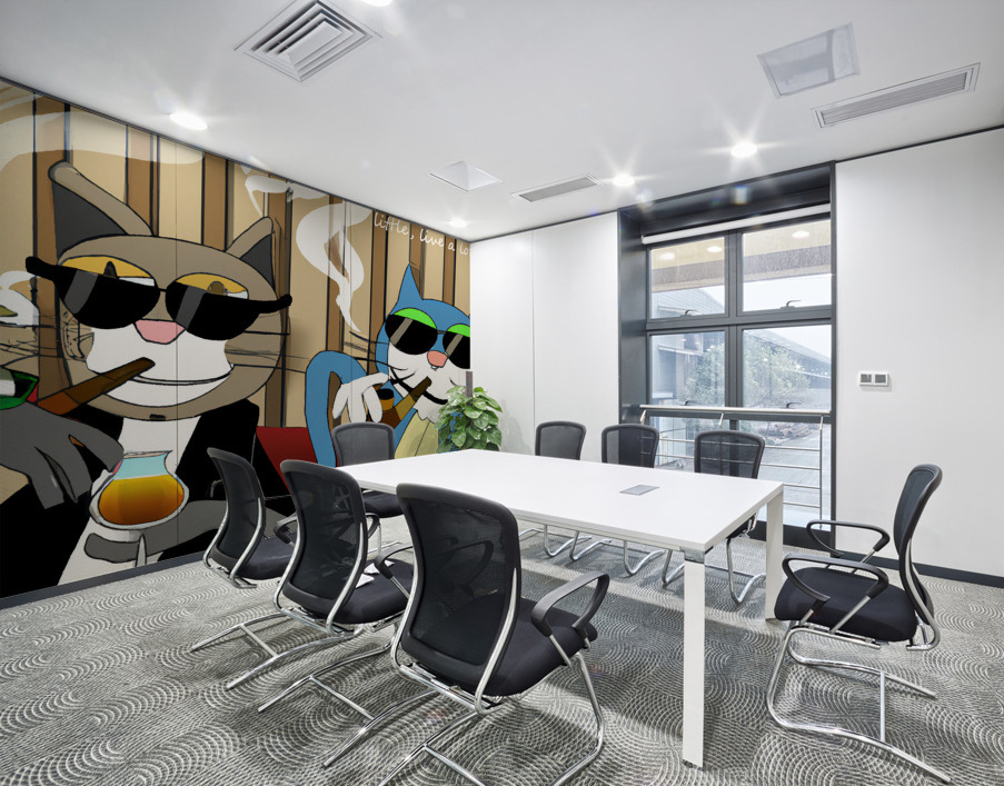 BadCatz Bar Buddies 1B Wall Printing