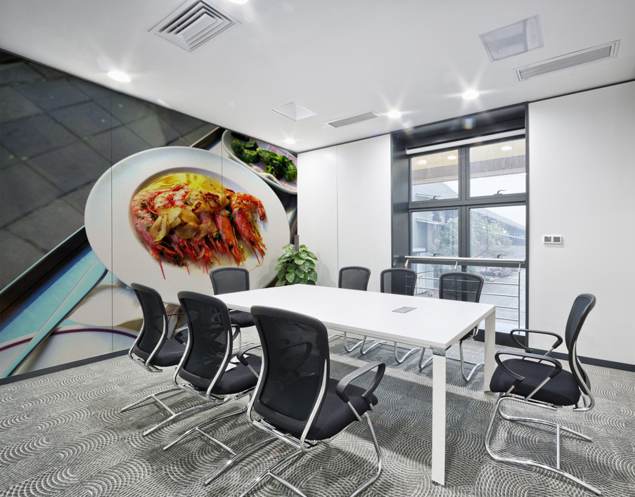 Gambas Rojas  at Barrafina Wall Printing