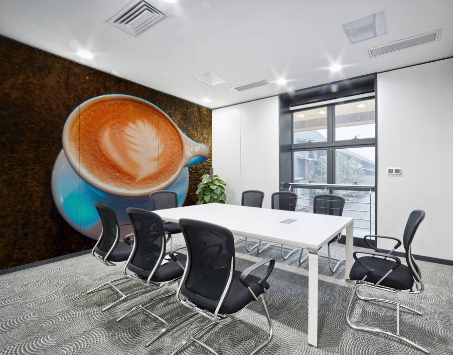 Frothy Serenity Wall Printing