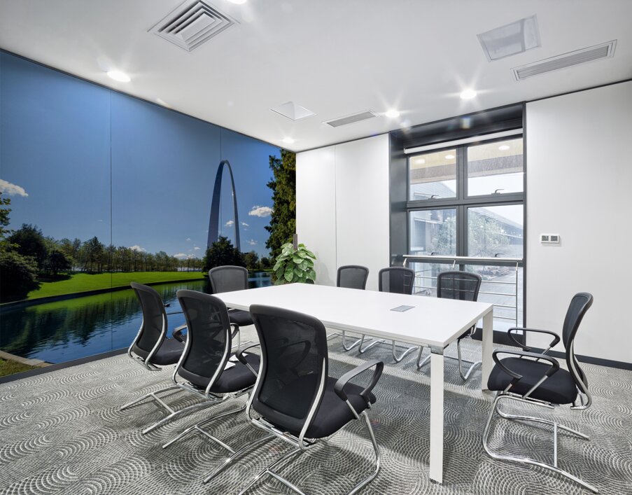 Reflections of the Arch Wall Printing