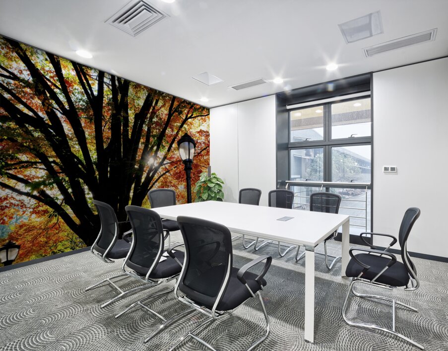 A Stroll in Color Wall Printing