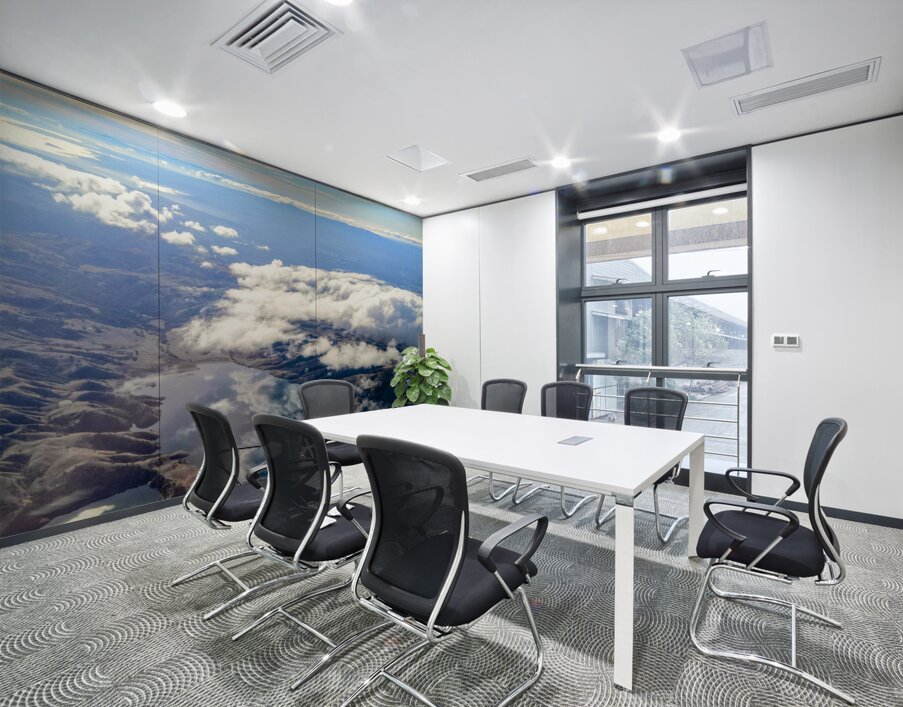 Aerial Calm Above San Francisco Wall Printing