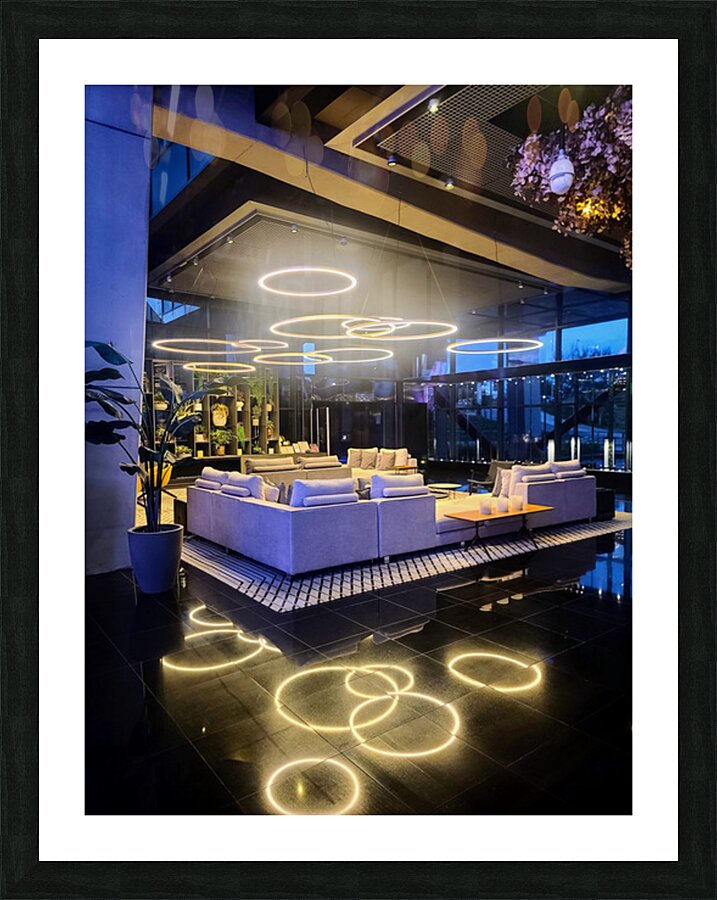 Orbit Lounge Picture Frame print