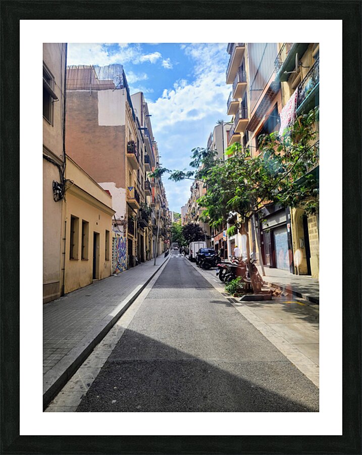 Balconies and the Breeze Picture Frame print