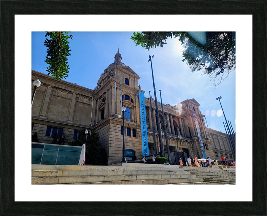 Stairway to Artistry – Barcelona’s Crown Jewel Impression et Cadre photo