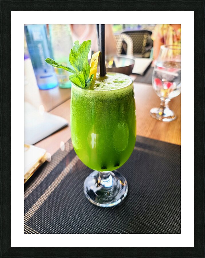 Botanic Burst Picture Frame print