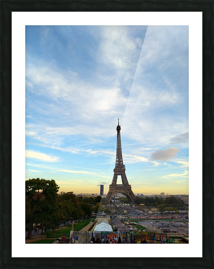 Eiffel Tower 1D  Framed Print Print