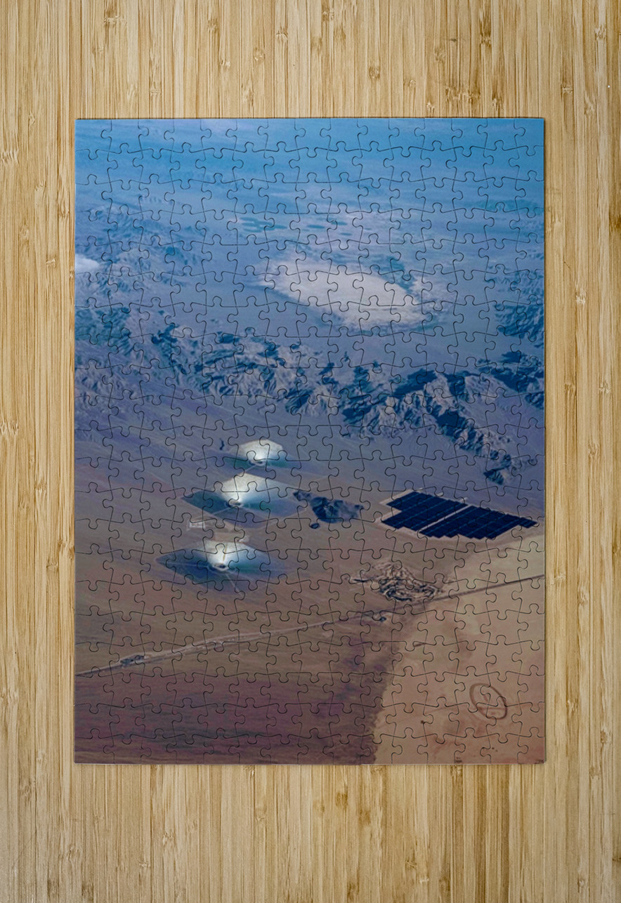 Mirrors of the Sun: Ivanpah’s Desert Prism Click4Pix Puzzle printing