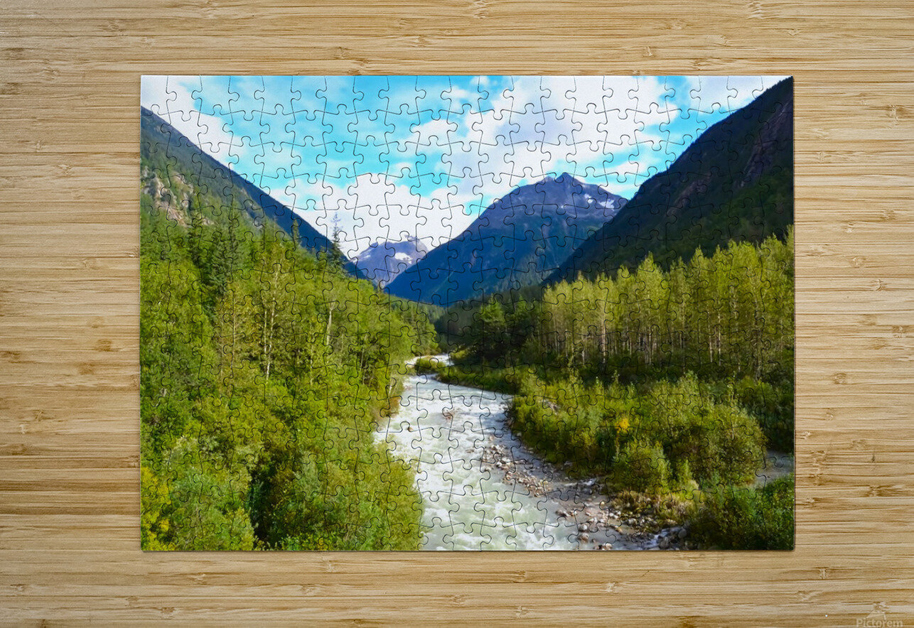 Majestic Mountains of Alaska 3 Click4Pix Puzzle printing