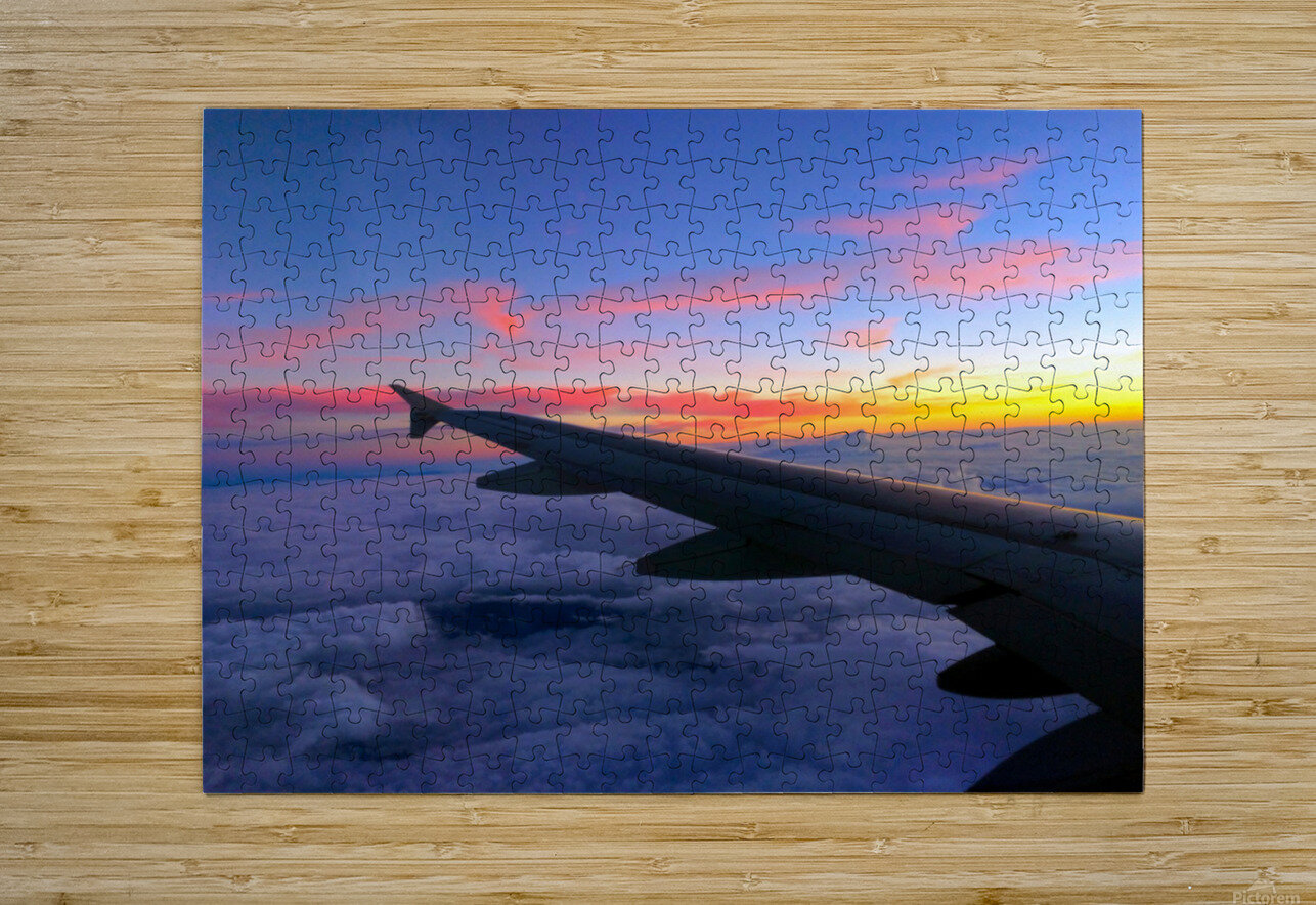 Flying into the Sunset 2 Click4Pix Puzzle printing