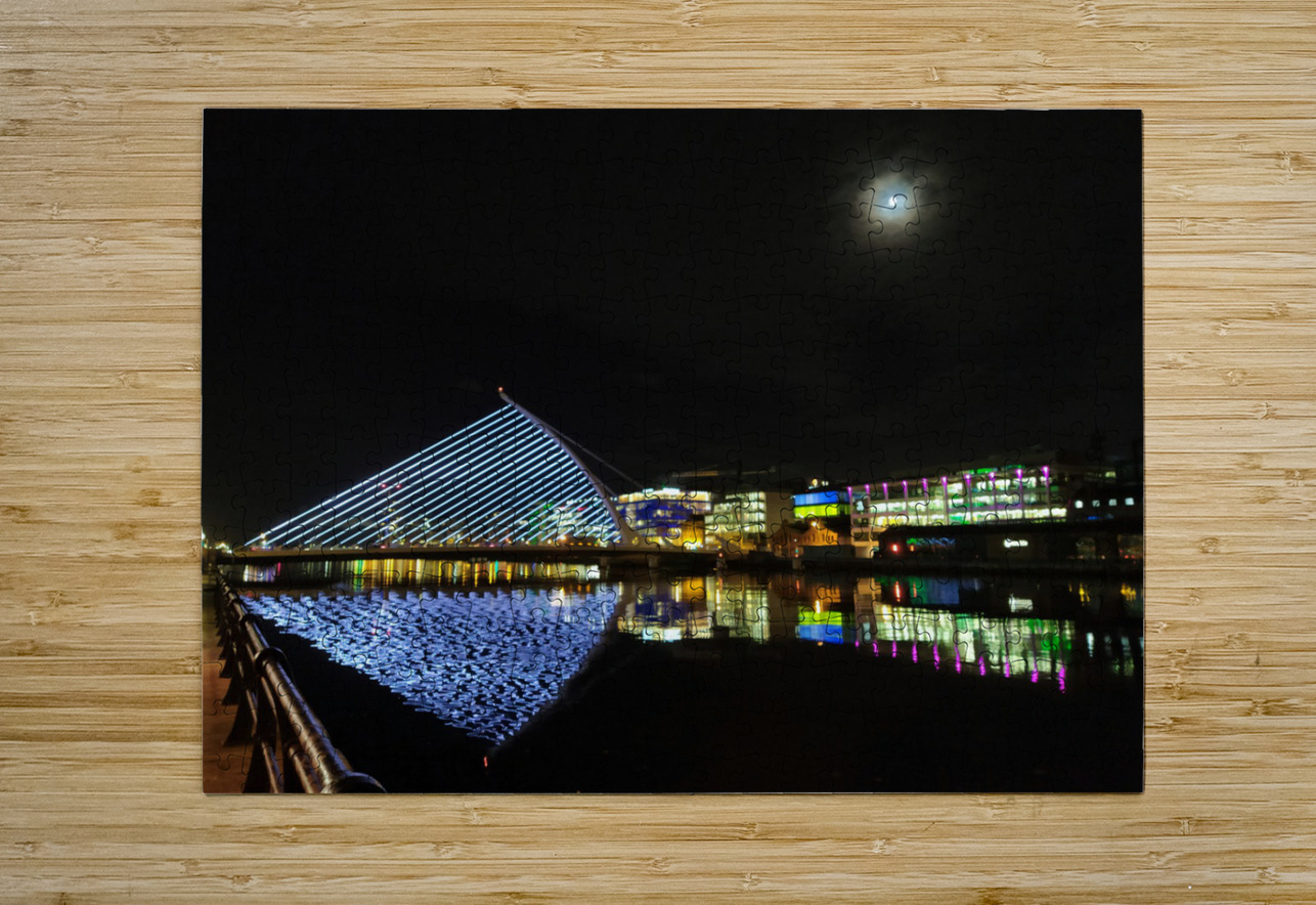Dublin Dreams along River Quay 4B Click4Pix Puzzle printing