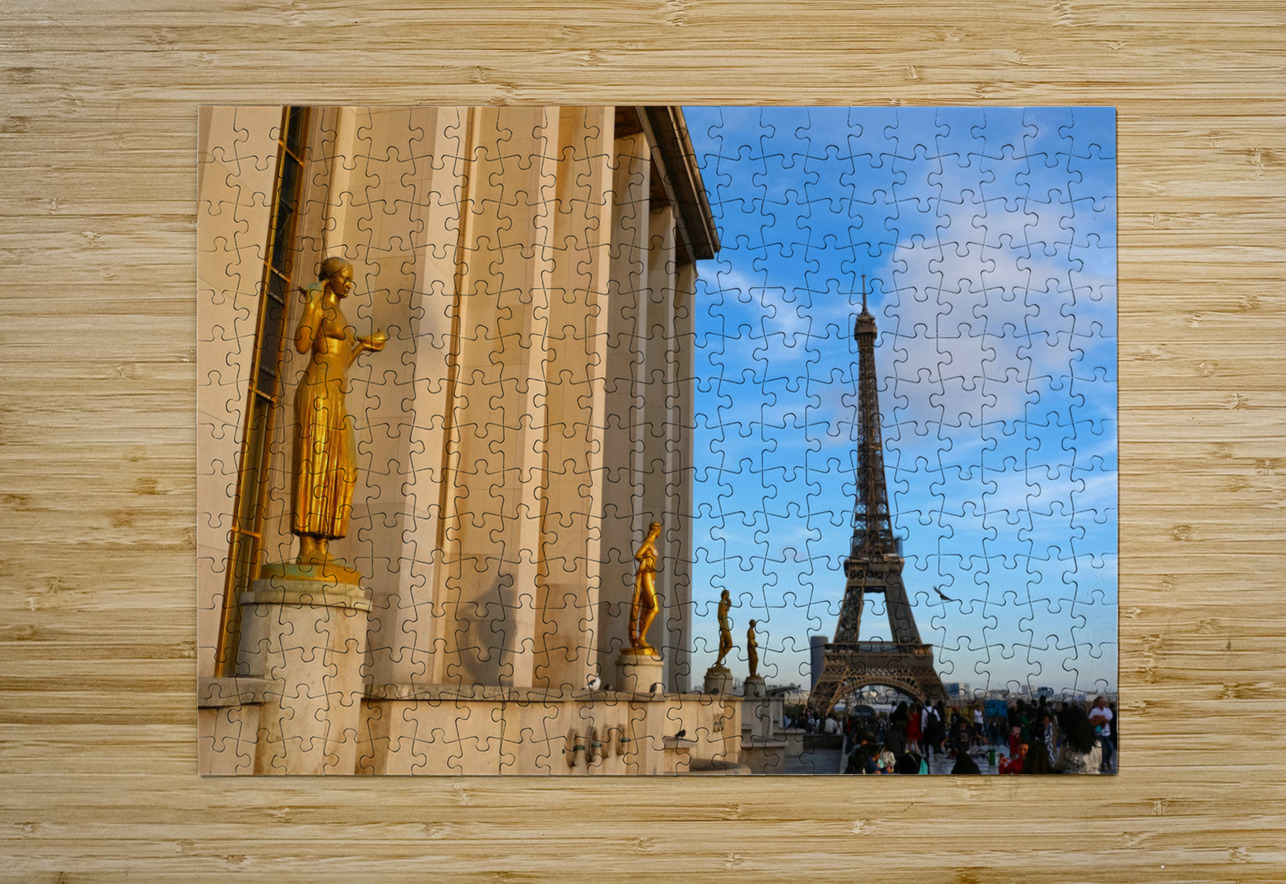 Eiffel Tower 3 Click4Pix Puzzle printing