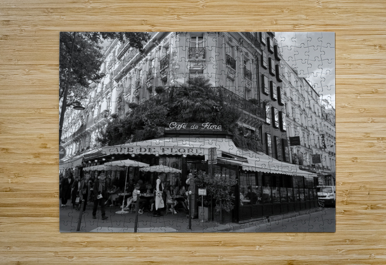Cafe de Flore 2 Click4Pix Puzzle printing