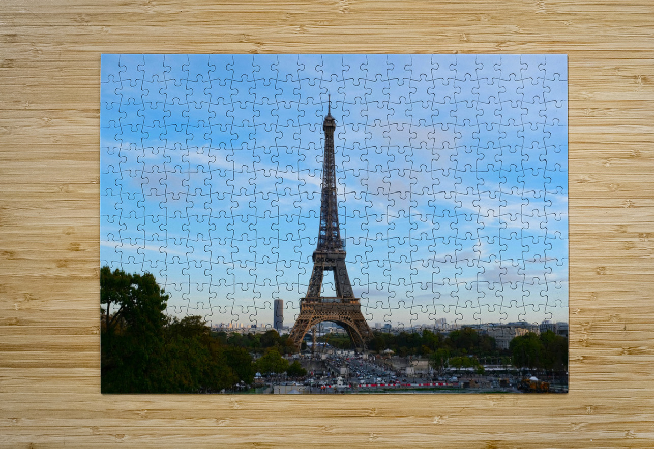Eiffel Tower 2D Click4Pix Puzzle printing