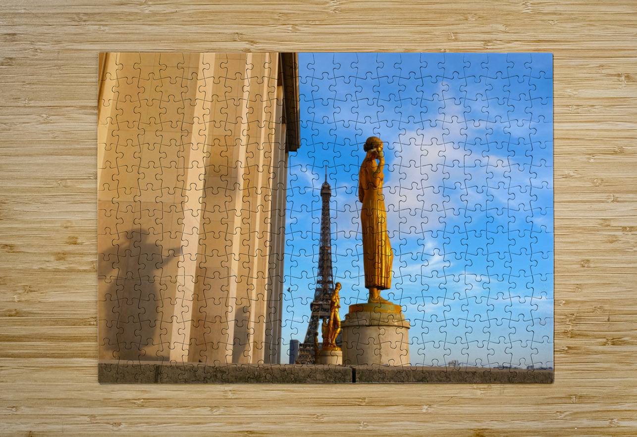 Eiffel Tower 3D Click4Pix Puzzle printing