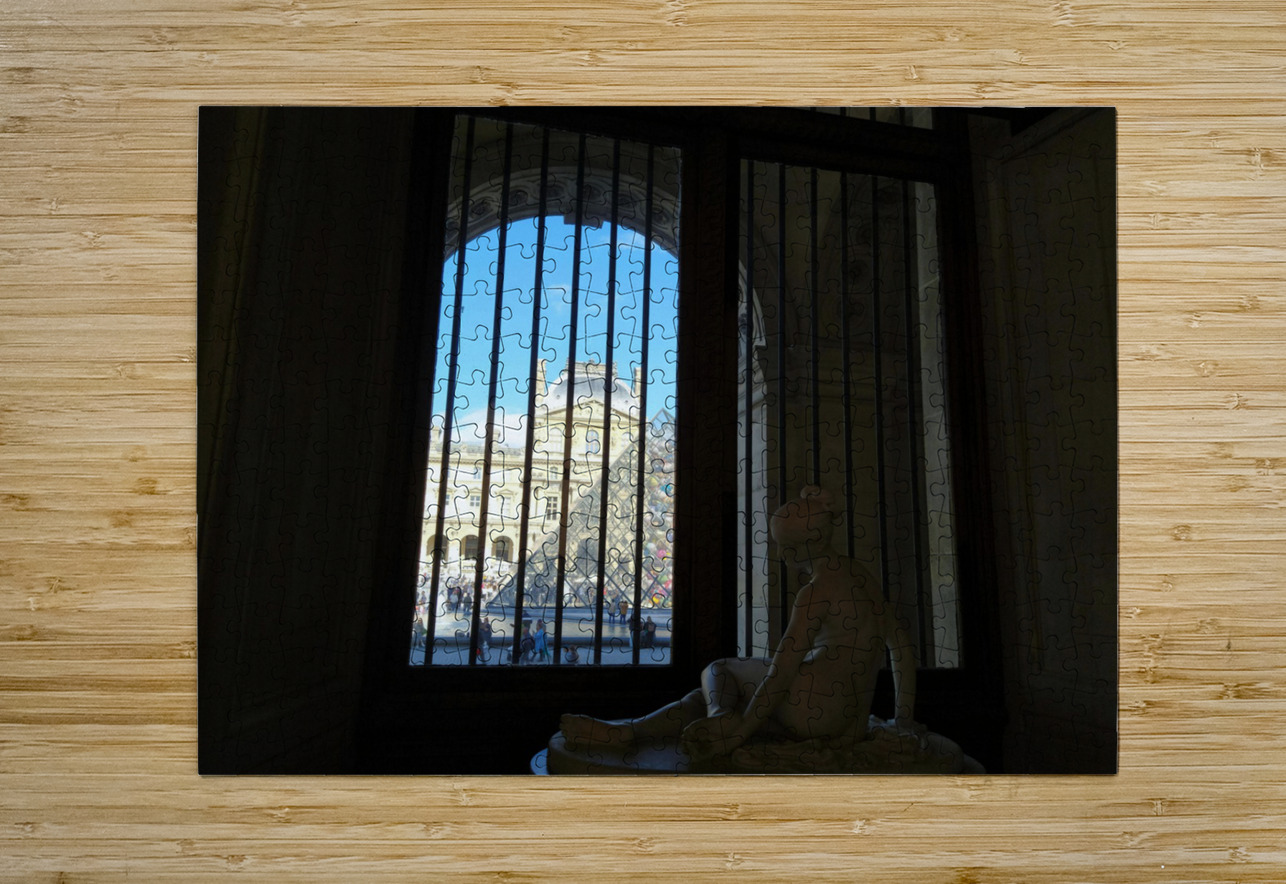 In Louvre with the View Click4Pix Puzzle printing