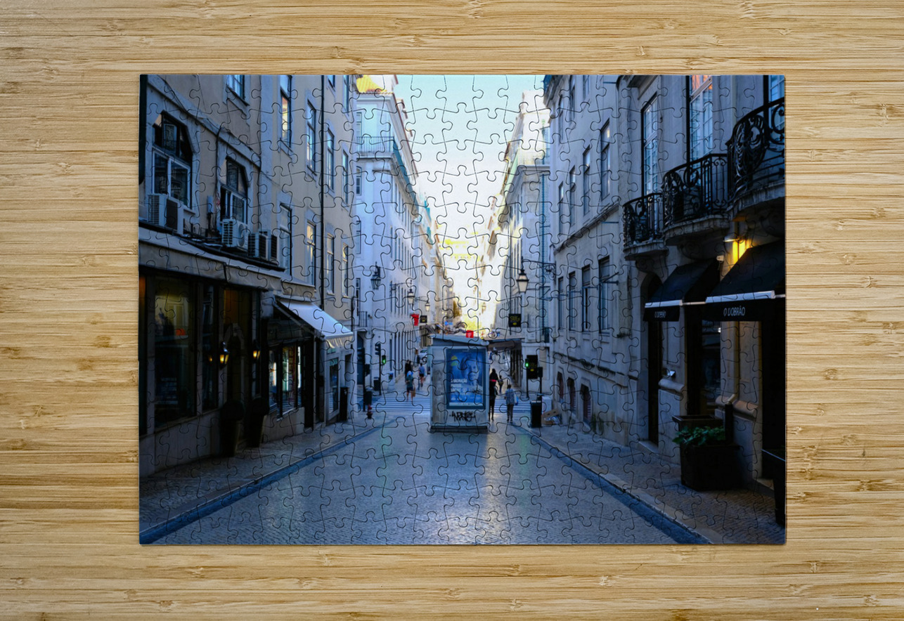 Streets of Lisbon 2 Click4Pix Puzzle printing