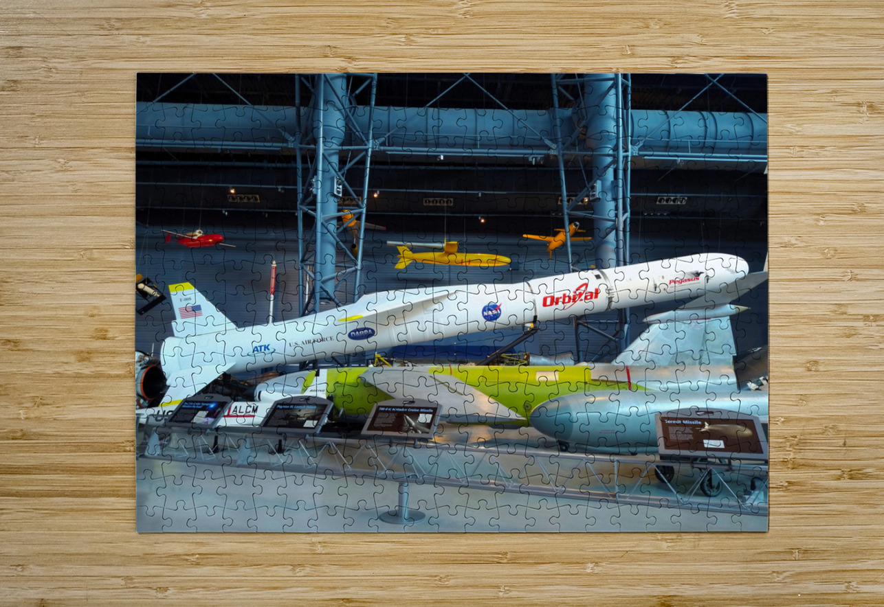 Orbital Sciences Rocket Click4Pix Puzzle printing