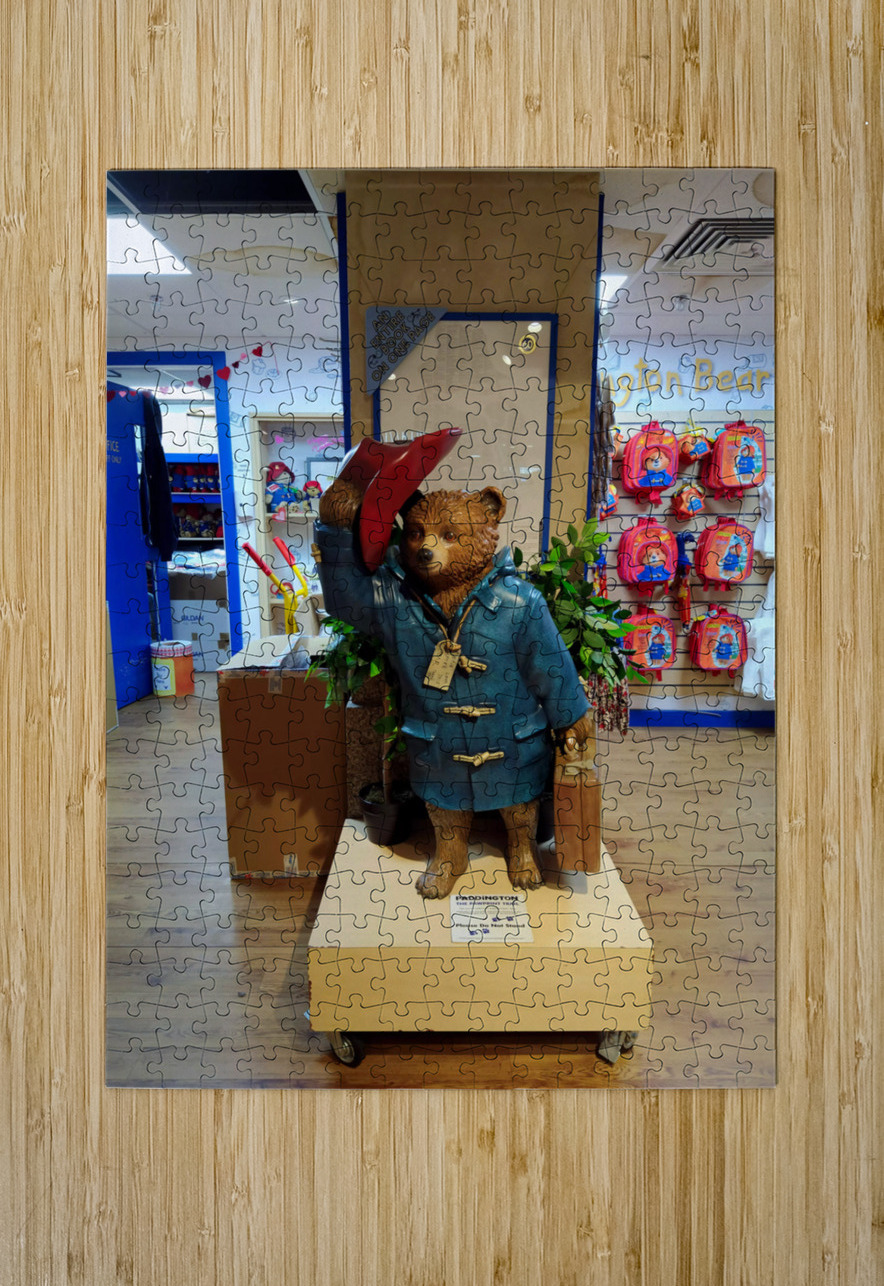 Paddington Bear Statue Click4Pix Puzzle printing