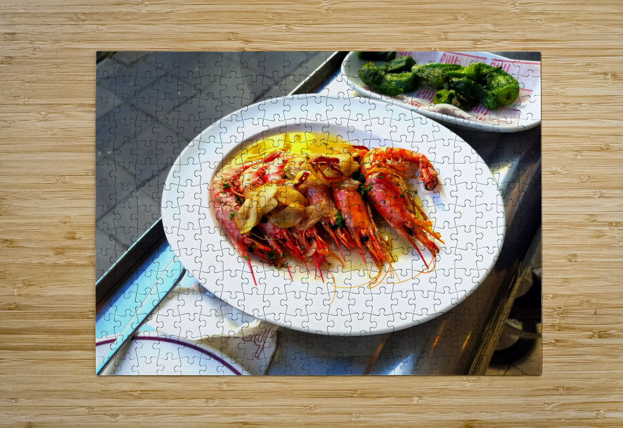 Gambas Rojas  at Barrafina Click4Pix Puzzle printing