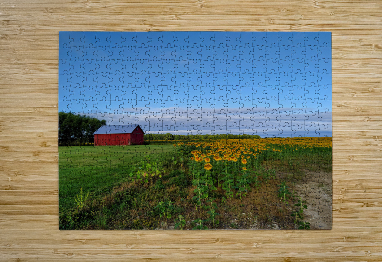 Barn & Blossoms Click4Pix Puzzle printing