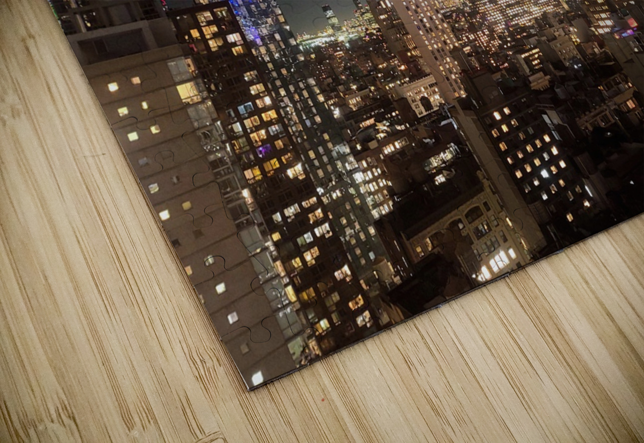 Magical Moonlight Manhattan Click4Pix Puzzle