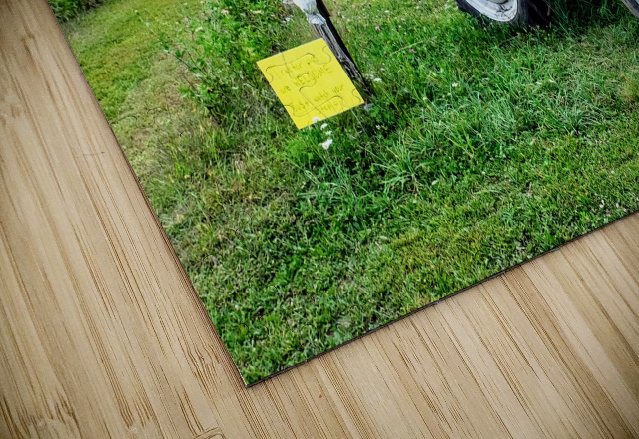 Tractor and Scarecrow: Whimsy on the Windrows Click4Pix Puzzle