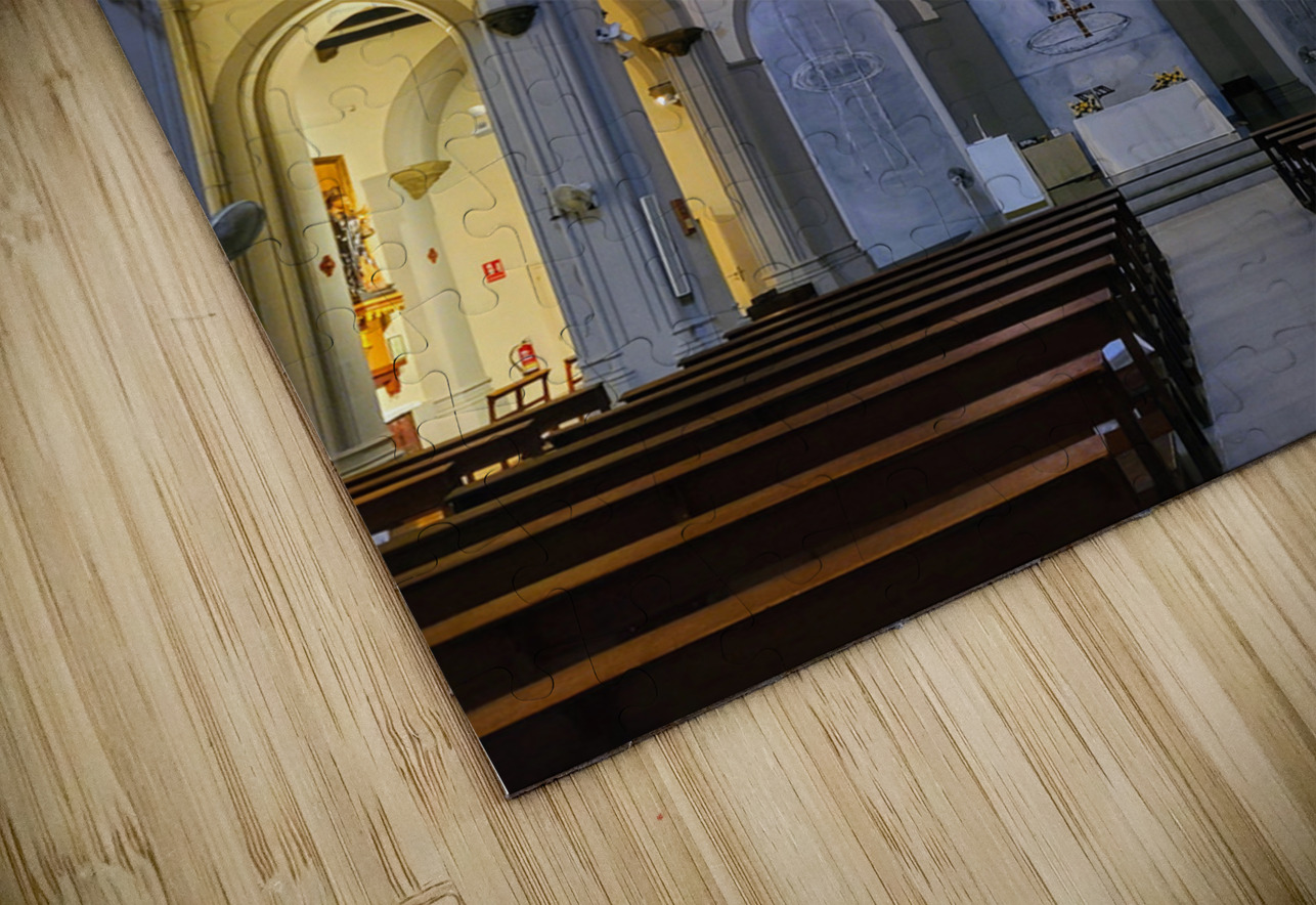 Cathedral Windows:  Where Heaven Filters Through Glass and Stone Click4Pix Puzzle