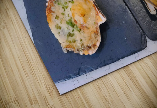 Coastal Ember and the Warm Glow of a Perfectly Baked Shell Click4Pix puzzle