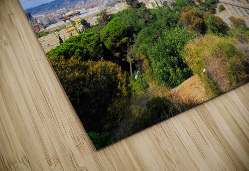 Skylines and Stories: Barcelona Hilltop View Click4Pix puzzle