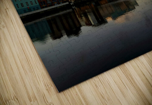 Calm Along River Quay 2 Click4Pix puzzle