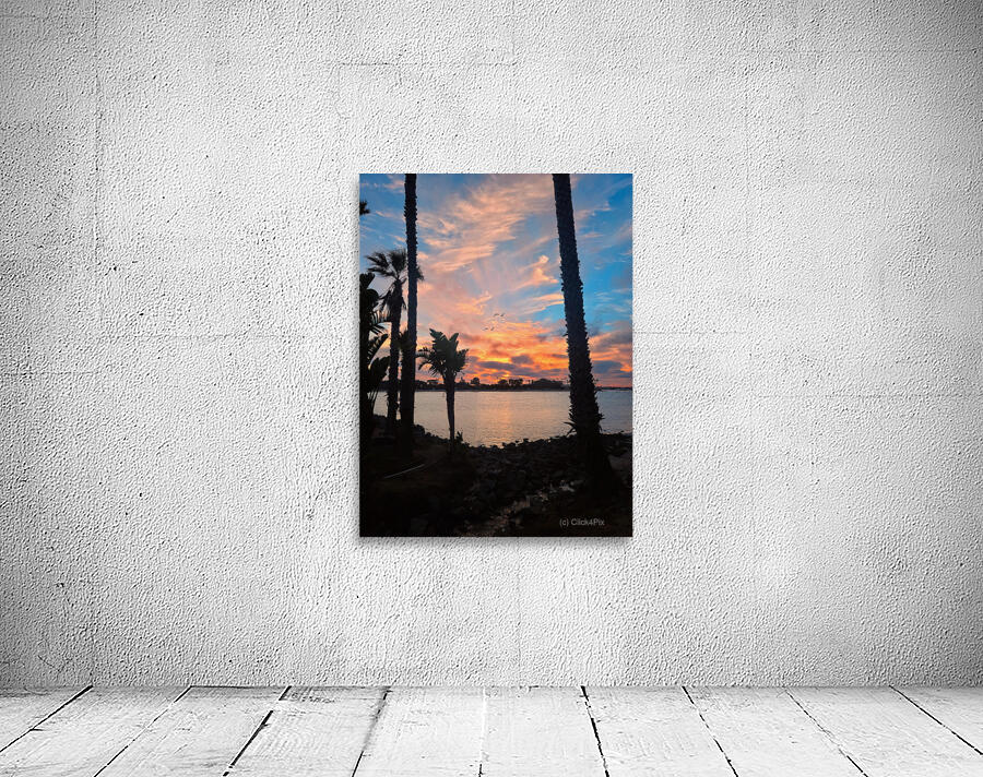 Sunset Paints the Sky in Fire Wall Preview