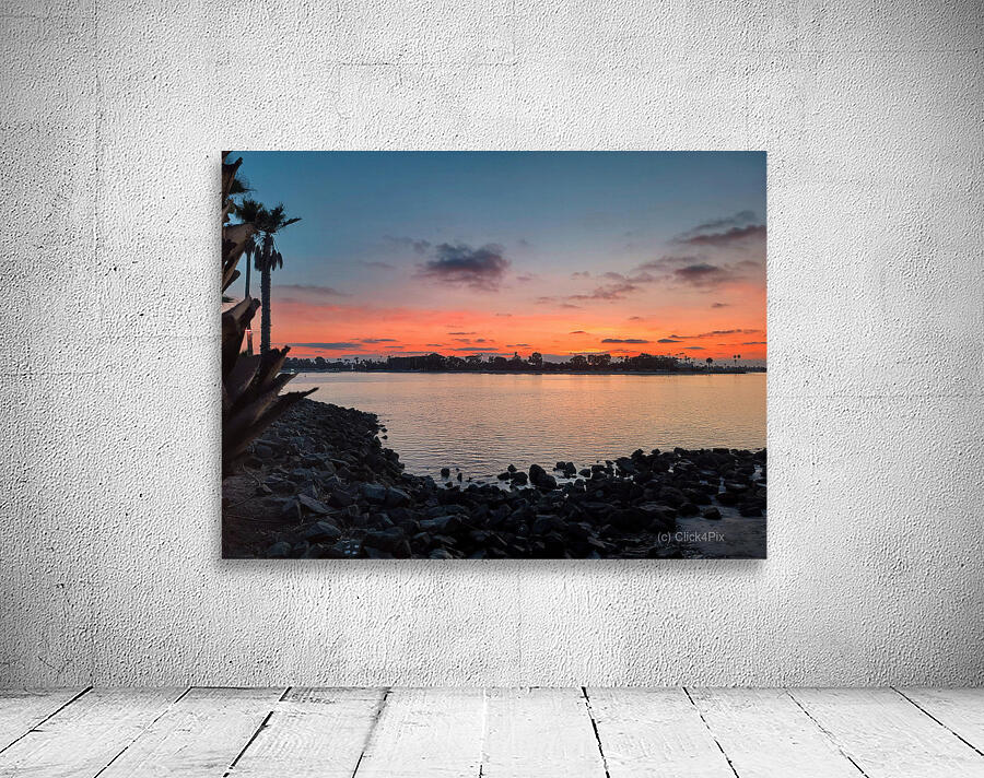 San Diego Sunset at Tidal Wall Preview
