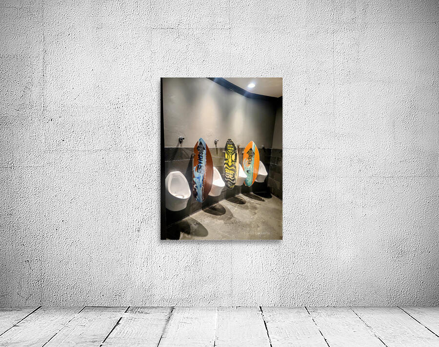 Surfboards Go to Reflect: A Wave of Humor in an Unexpected Place Wall Preview