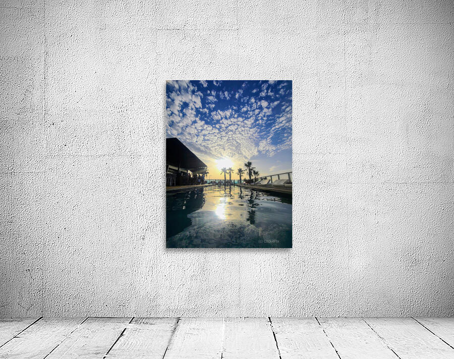 Paradise Reflected: A Sunset Dream Wall Preview