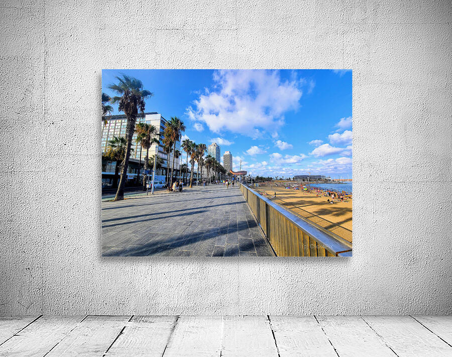 Barcelona Beach: Where the City Meets the Sea Wall Preview