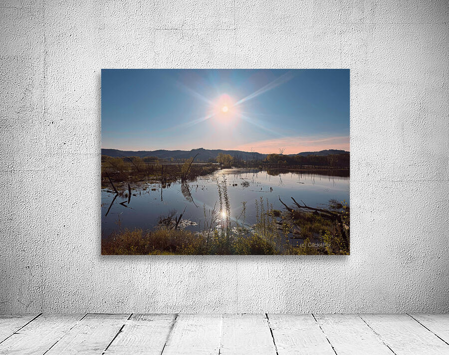 Reflections of La Crosse 2-Reflecting the brilliance of a new day Wall Preview