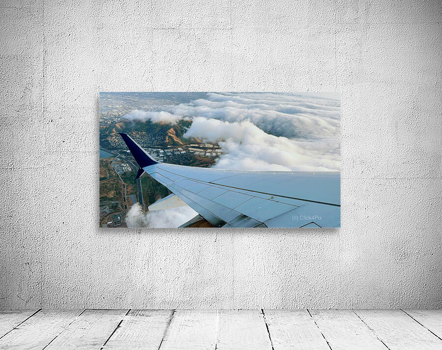 Cruise Altitude: Bay Area Geometry Wall Preview