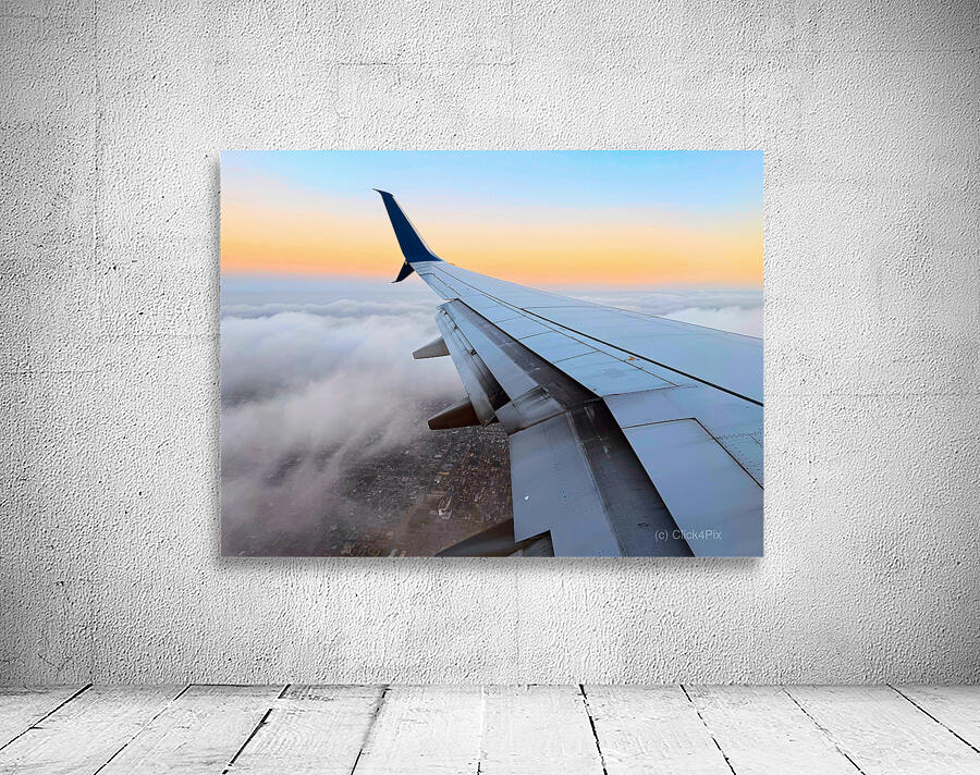 Above the Bay of SanFran– A Quiet Drift at Dusk - Spring 2025 Wall Preview