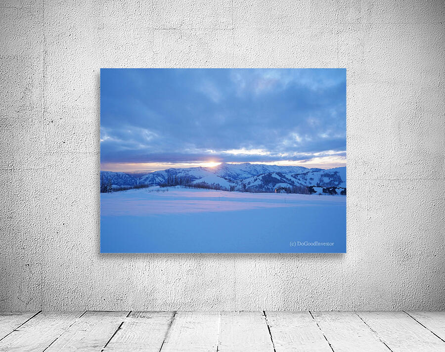 Heavenly Sunset From Eden 1 Wall Preview