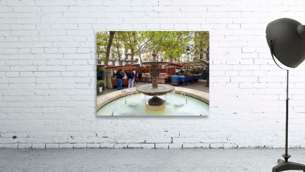 Streets of Paris -- Farmers Market Wall Preview