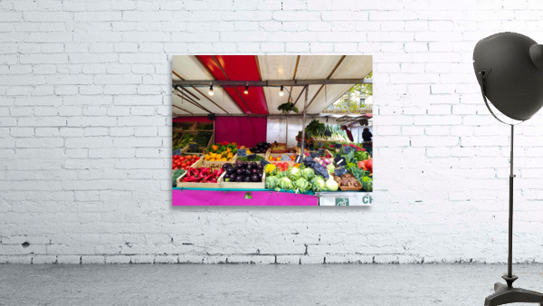Farmers Market -- Vegetables Wall Preview