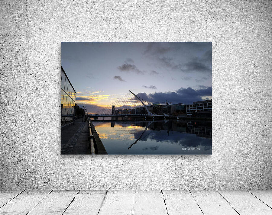 Calm Along River Quay 1B Wall Preview