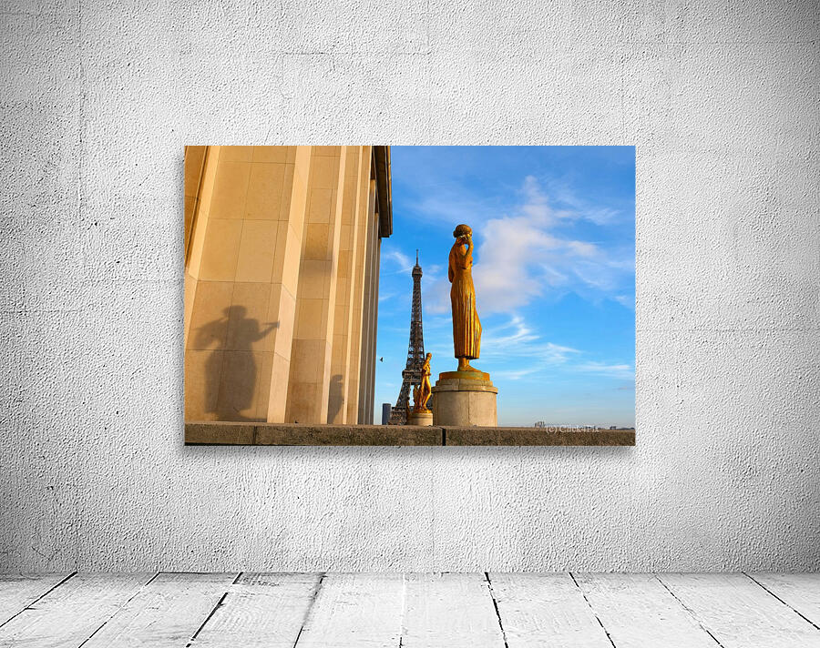 Eiffel Tower 3D Wall Preview