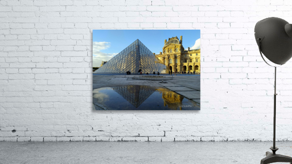 I Louvre Reflections by Click4Pix